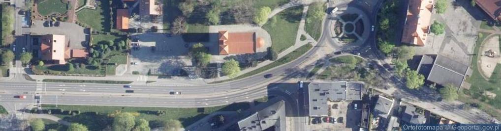 Zdjęcie satelitarne Inowroclaw, bazylika NMP 2