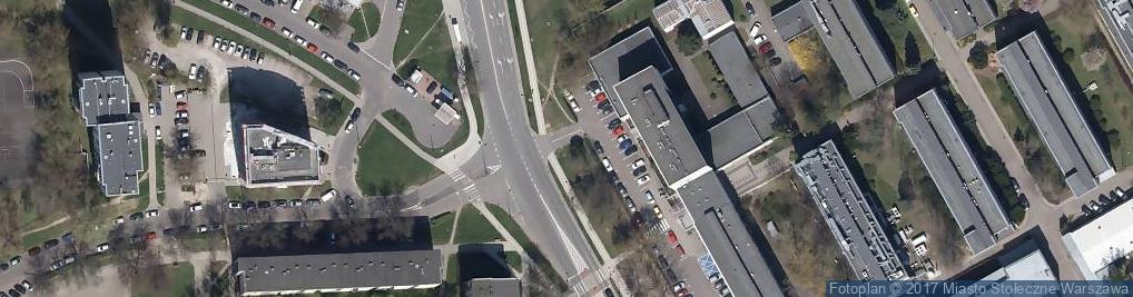 Zdjęcie satelitarne Instytut Fizyki Polskiej Akademii Nauk w Warszawie - Institute of Physics Polish Academy of Sciences Warsaw