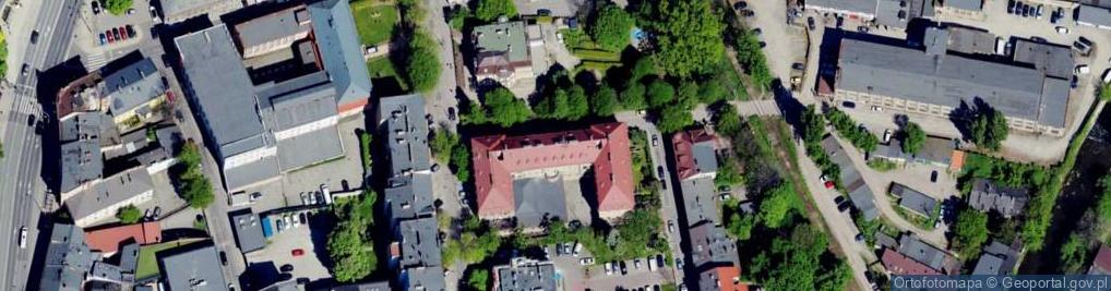 Zdjęcie satelitarne Inwalidów street in Bielsko-Biała 2