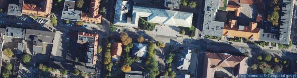 Zdjęcie satelitarne Jan Mitręga Tablica