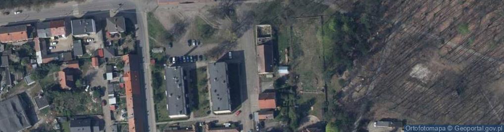 Zdjęcie satelitarne Jasien zamek 02