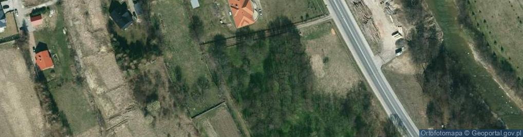 Zdjęcie satelitarne Jewish cemetery in Dukla