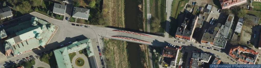 Zdjęcie satelitarne Jordan Bridge Poznan