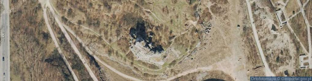 Zdjęcie satelitarne Kadzielnia, kielce, poland