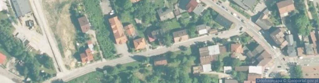 Zdjęcie satelitarne Kalwaria Zebrzydowska 017