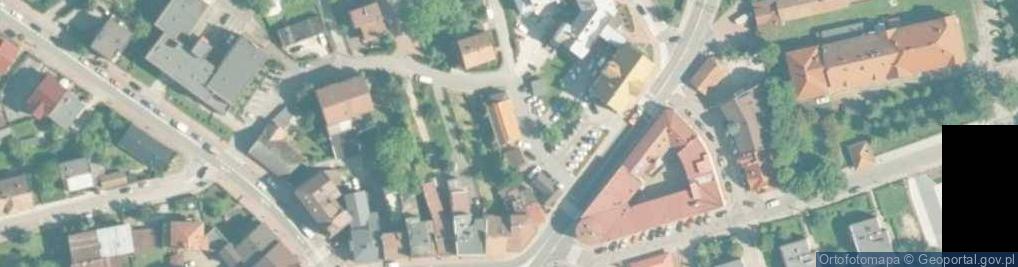 Zdjęcie satelitarne Kalwaria Zebrzydowska, Rydolf Alt