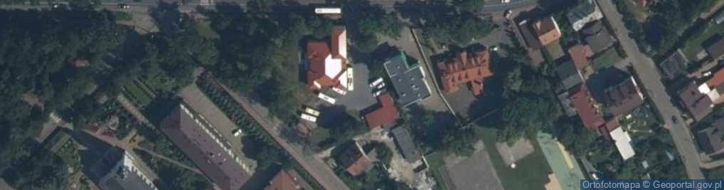 Zdjęcie satelitarne Kaplica swietego rocha sokolow podlaski mazowieckie poland