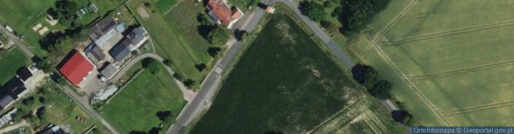 Zdjęcie satelitarne Kapliczka przydrożna - Jasiona
