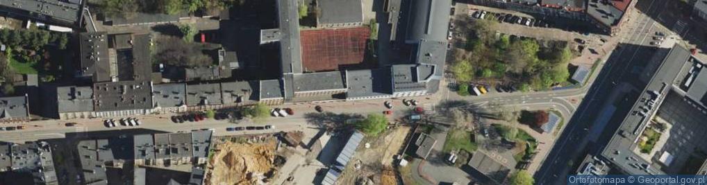 Zdjęcie satelitarne Katowice - Akademia Wychowania Fizycznego 01
