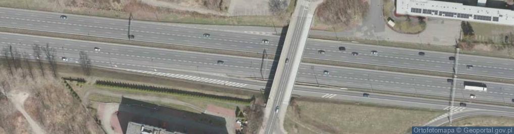 Zdjęcie satelitarne Katowice - Al. Górnośląska 01