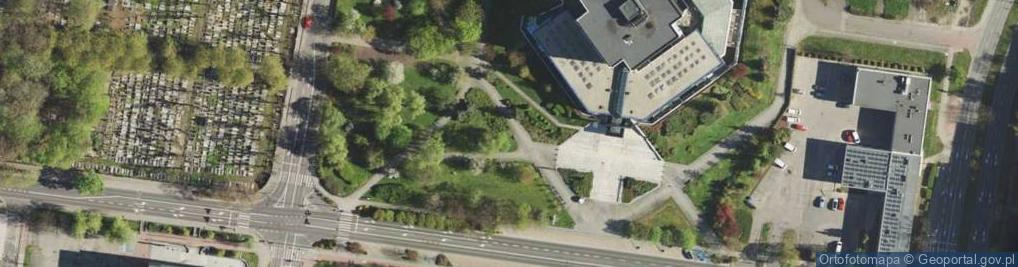 Zdjęcie satelitarne Katowice - Biblioteka Śląska 01