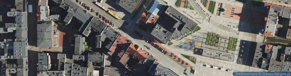 Zdjęcie satelitarne Katowice - BSK-ING przy Rynku