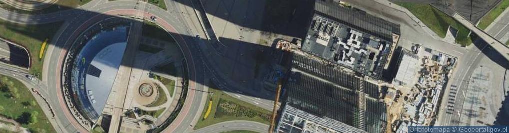 Zdjęcie satelitarne Katowice - DOKP