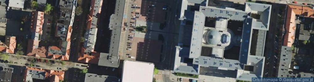 Zdjęcie satelitarne Katowice - Gmach Sejmu Śląskiego 01