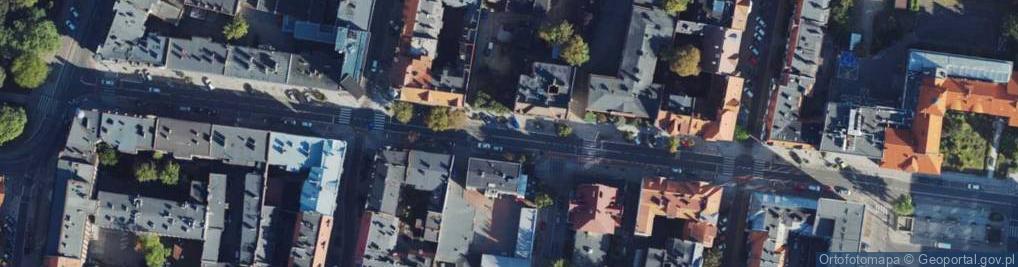 Zdjęcie satelitarne Katowice - Jagiellońska