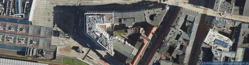 Zdjęcie satelitarne Katowice - Urząd miasta (w.fin.)