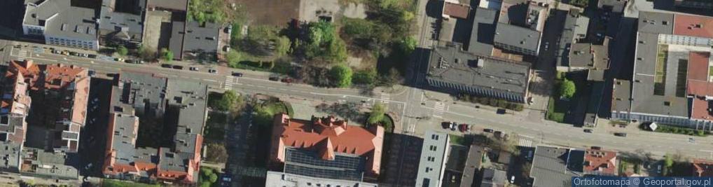 Zdjęcie satelitarne Katowice - ZDZ 01