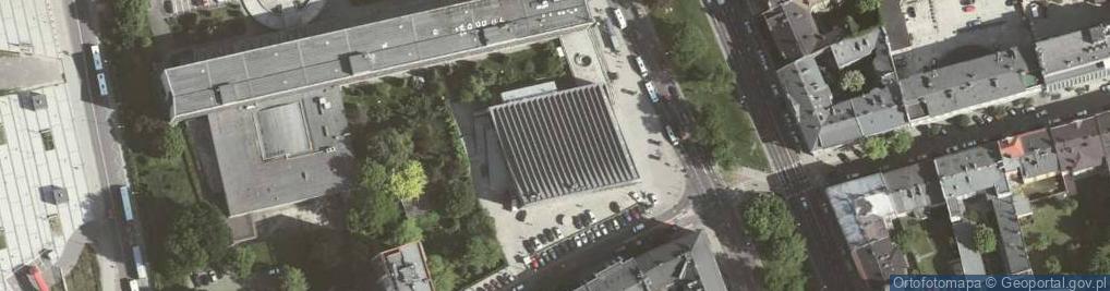 Zdjęcie satelitarne Kijow Centrum Cinema, 34 Krasinskiego Av, Krakow, Poland