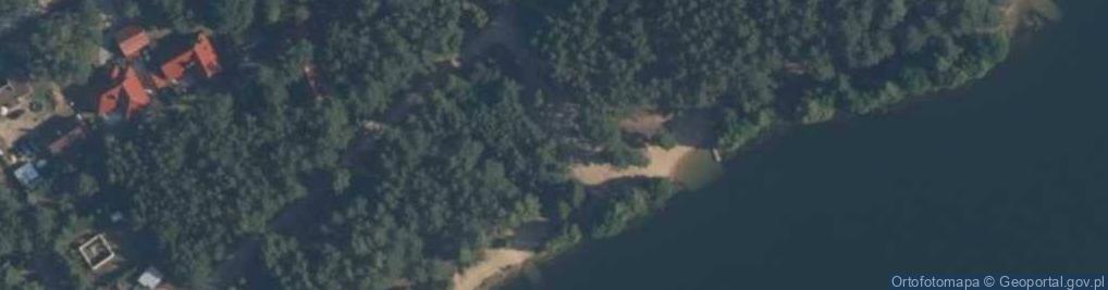 Zdjęcie satelitarne Klaniny - Klanińskie Lake