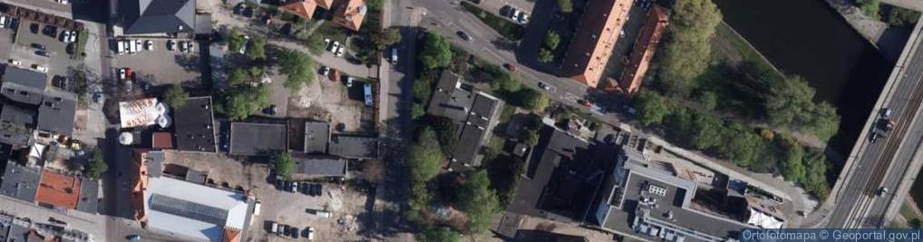 Zdjęcie satelitarne Kłódka z zamku bydgoskiego XVIII w
