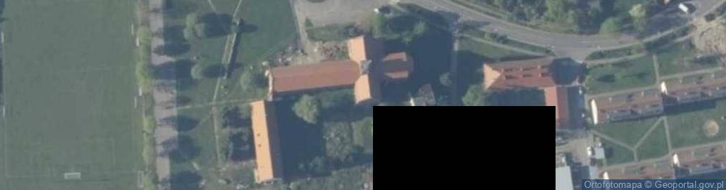 Zdjęcie satelitarne Kolbacz dom opata