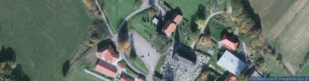 Zdjęcie satelitarne Konczyce wielkie-kosciol2