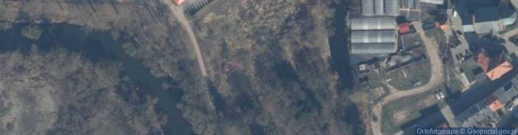 Zdjęcie satelitarne Kopalnia ropy naftowej