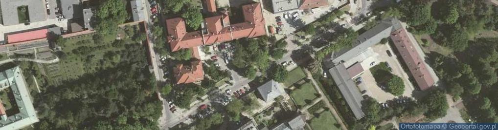 Zdjęcie satelitarne Kordegarda wschodnia UJ