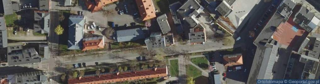 Zdjęcie satelitarne Kosciol bl. Michala Kozala Gniezno