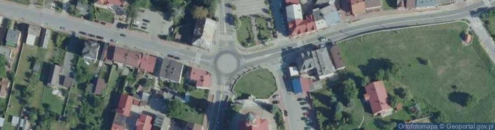 Zdjęcie satelitarne Kosciol Lopuszno 2004 07