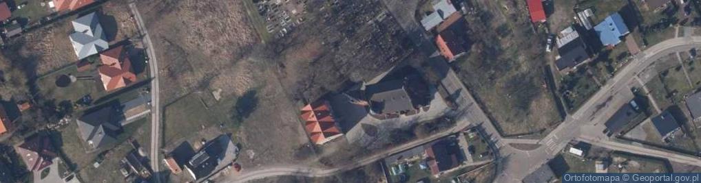 Zdjęcie satelitarne Kościół Przytór