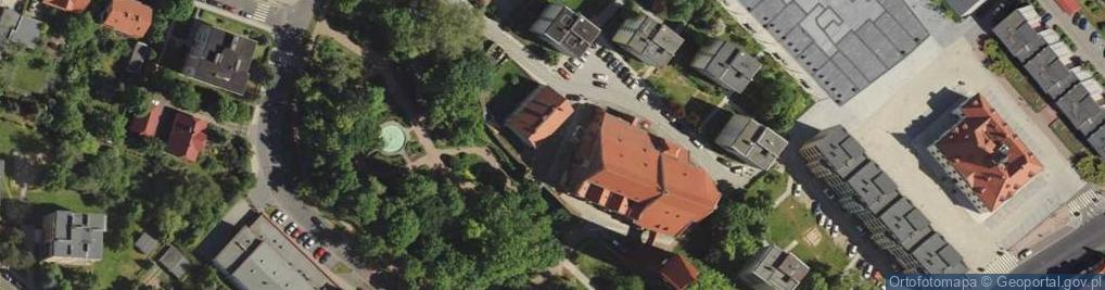 Zdjęcie satelitarne Kościół pw. Matki Bożej Częstochowskiej w Lubinie 2008