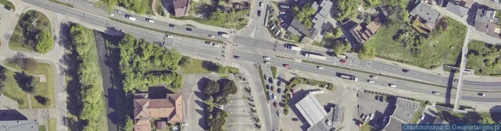 Zdjęcie satelitarne Kościół pw. św. Stanisława BM