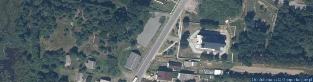Zdjęcie satelitarne Kosciol Ruski Brod