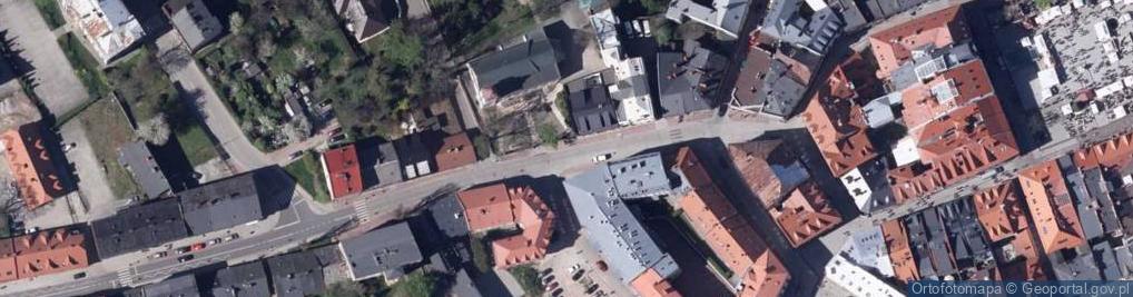 Zdjęcie satelitarne Kościół św. Trójcy w Bielsku-Białej