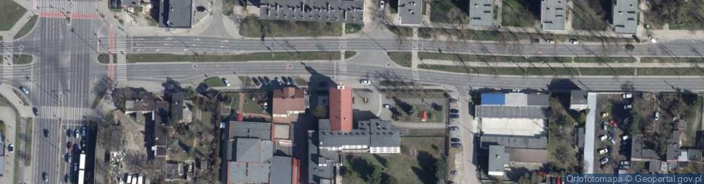 Zdjęcie satelitarne Kościół św. Urszuli Ledóchowskiej, Lodz, 02