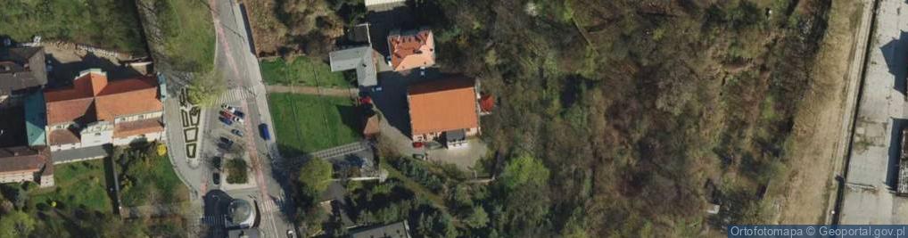 Zdjęcie satelitarne Kosciol sw Wojciecha Poznan fasada