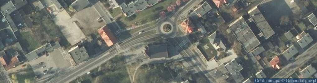 Zdjęcie satelitarne Kościół Świętego Ducha we Wrześni