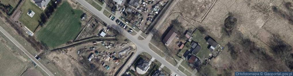 Zdjęcie satelitarne Kosciół w Mileszkach
