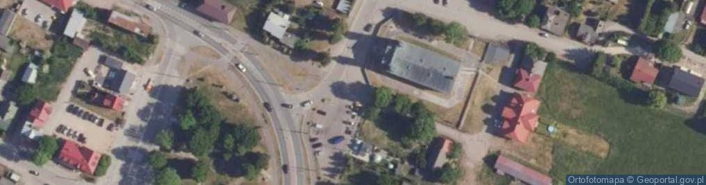 Zdjęcie satelitarne Kosciol w Zabludowie front side