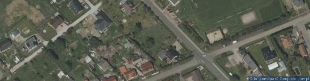 Zdjęcie satelitarne Kościół Wszystkich Świętych w Bojszowie1
