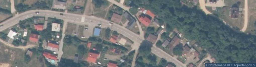 Zdjęcie satelitarne Kościół Zwiastowania Pana w Żarnowcu