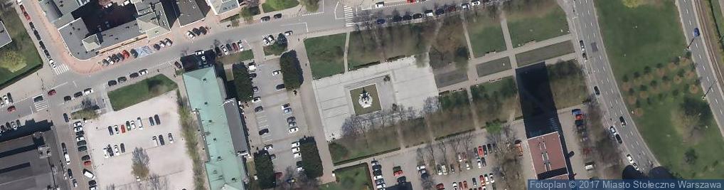 Zdjęcie satelitarne Kosciuszko Monument Warsaw 04