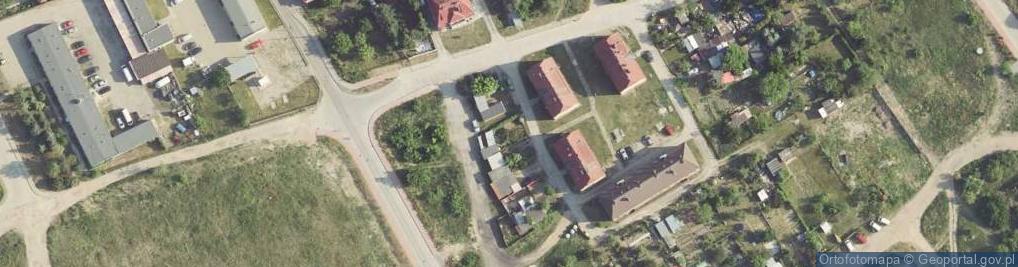 Zdjęcie satelitarne Kostrzyn nad Odrą 5