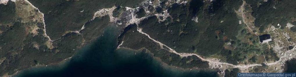 Zdjęcie satelitarne Kostury Liptowskie