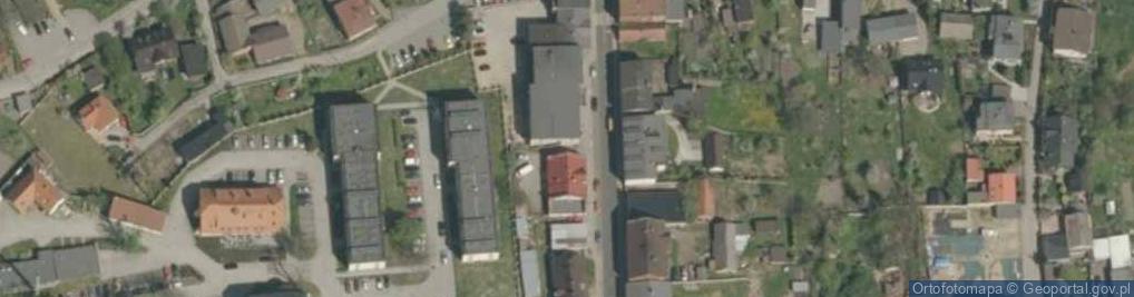 Zdjęcie satelitarne Koszęcin - Nadleśnictwo 01