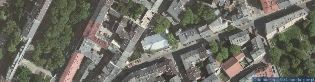 Zdjęcie satelitarne Krakow Synagoga Tempel 20071111 1111 2052