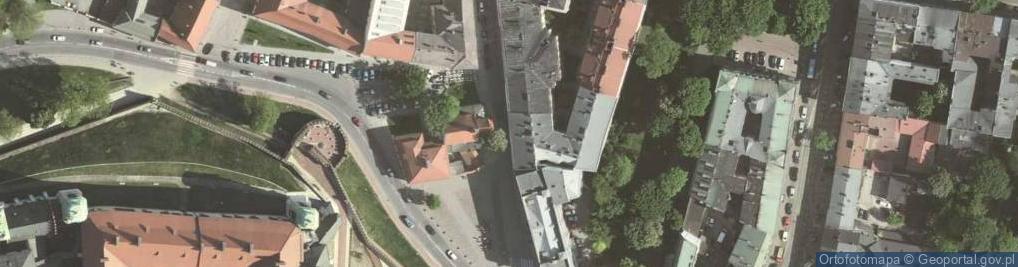 Zdjęcie satelitarne Kraków - Ul. Grodzka 01