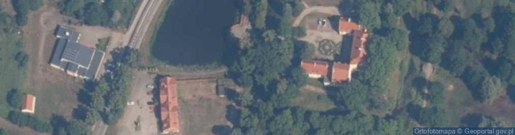 Zdjęcie satelitarne Krokowa - Park 01