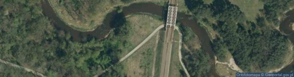 Zdjęcie satelitarne KruppaBahnbrücke2